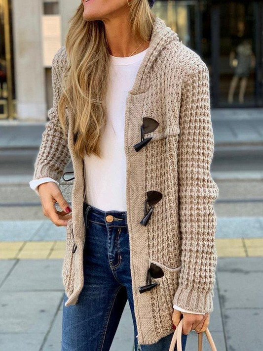 Casual Einfarbige Jacke für Einen Einfachen und Modernen Look